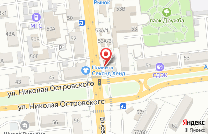 Бистро AiK на Боевой улице на карте