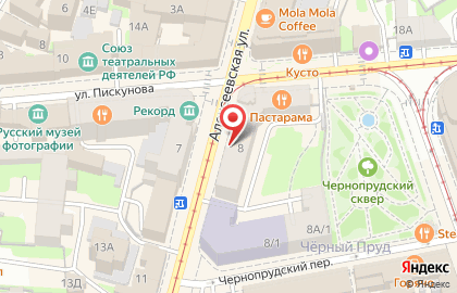 БельПостель на Алексеевской улице на карте