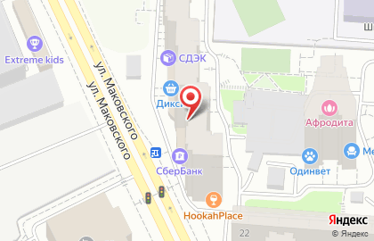 Инженерные системы на улице Маковского на карте