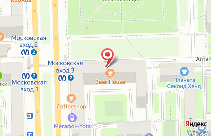 Компания по изготовлению печатей и штампов на Московском проспекте на карте