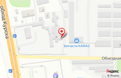 Центр авторазбора на Объездной улице на карте