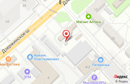 Производственная компания Дарсил на карте