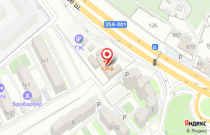 Ресторан Бавария на улице Кржижановского на карте