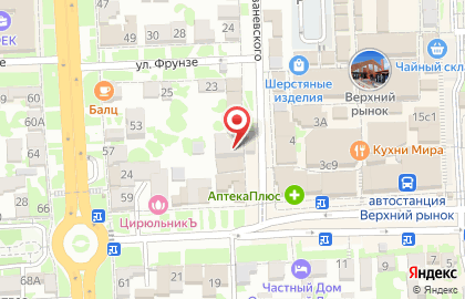 Винотека ЛВЗ Стрижамент на улице Леваневского на карте