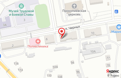 Больница Прокопьевская городская больница в Прокопьевске на карте