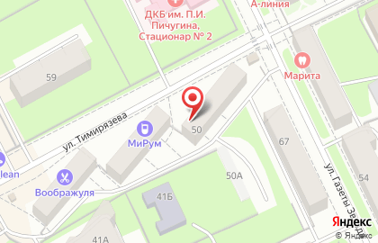 Агентство недвижимости Респект в Свердловском районе на карте