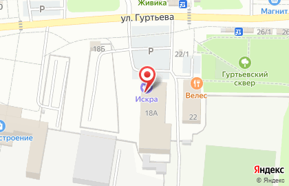 Автомат по продаже кислородных коктейлей в Ленинском районе на карте
