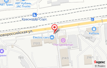 Южный сахар на Новороссийской улице на карте