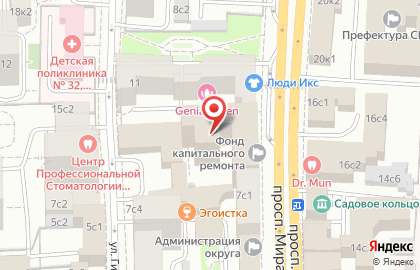 Евростиль на улице Гиляровского на карте