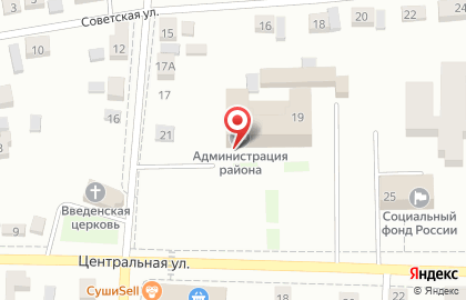 Компания Кадастр-Сервис на Центральной улице на карте