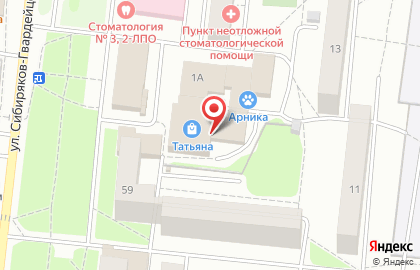 Ветеринарная клиника Арника в Кировском районе на карте