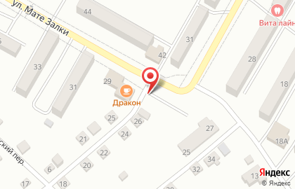 Автостоянка в Хабаровске на карте