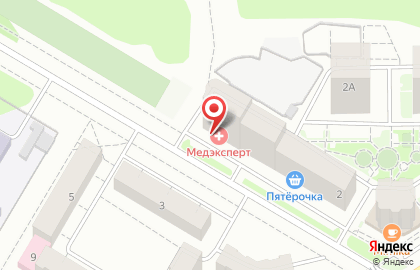 Медицинский центр МедЭксперт в Новочебоксарске на карте