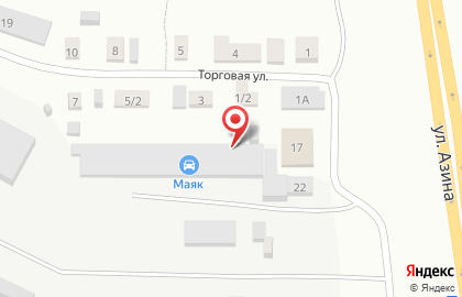 Компания по производству гробов Ларец на Торговой улице на карте