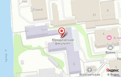 Ивановский государственный университет в Посадском переулке на карте