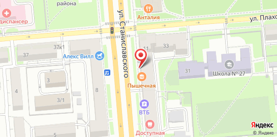 Клиника Доступная улыбка на улице Станиславского на карте