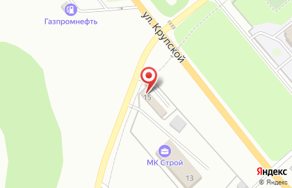 Магазин разливных напитков Янтарное на улице Крупской на карте