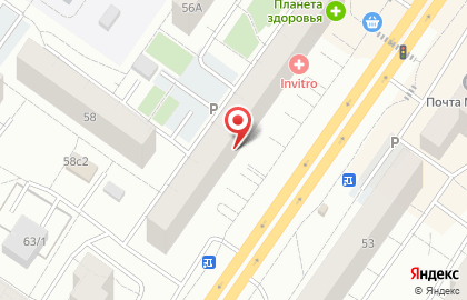 Аптека Биони на улице Пермякова на карте