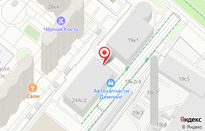 Автомойка в Москве на карте