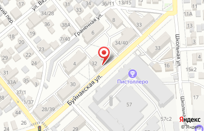 Продуктовый магазин Изобилие на Буйнакской улице на карте