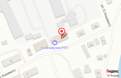 Спортивный клуб Успех на улице Кошевого на карте