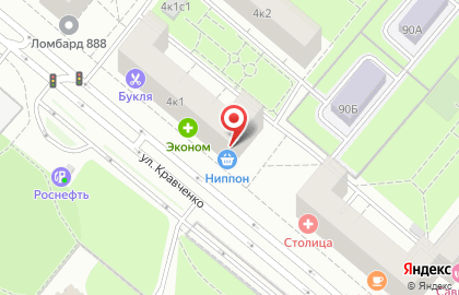 Японский супермаркет Ниппон на Проспекте Вернадского на карте