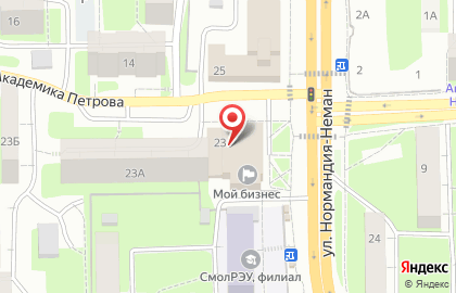 Банкомат Среднерусский банк Сбербанка России, Смоленское отделение №8609 на улице Нормандия-Неман на карте