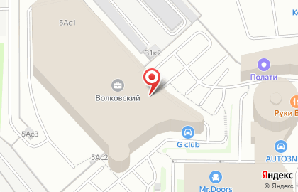 Компания ИНТЕРГАЗСЕРВИС на Волковском шоссе на карте