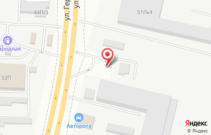 АЗС Народная на улице Героев Танкограда, 57П/2 на карте