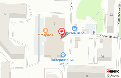 Торговый центр V-Маркет на карте
