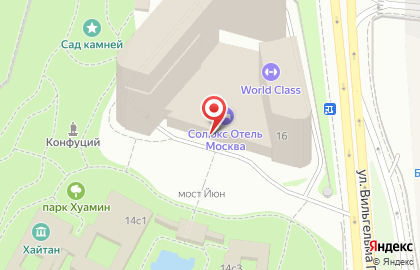 Бизнес-центр Парк Хуамин на карте