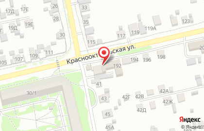Магазин разливных напитков Заправка на Краснооктябрьской улице на карте