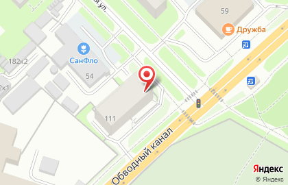 Автостоянка в Архангельске на карте