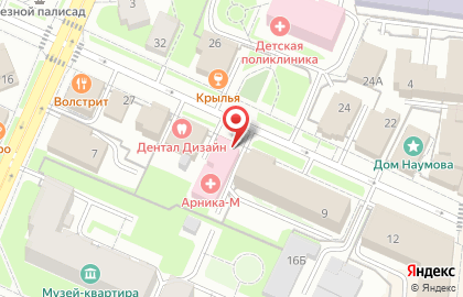 Аптека Арника на Благовещенской улице на карте