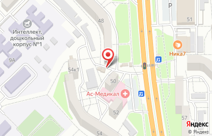 Мясная лавка на Московской улице на карте