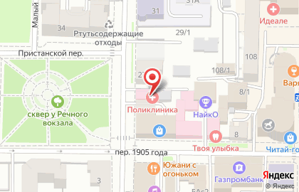 Медицинский центр Томский научно-исследовательский институт курортологии и физиотерапии на улице Карла Маркса на карте