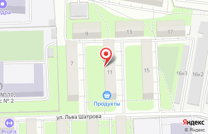Продуктовый магазин Браво в Свердловском районе на карте