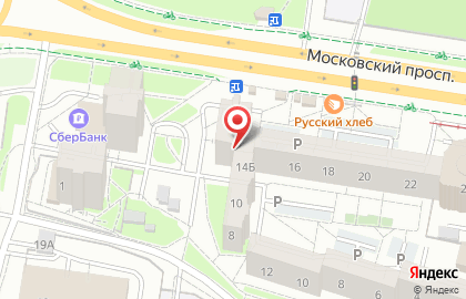 Салон красоты в Калининграде на карте