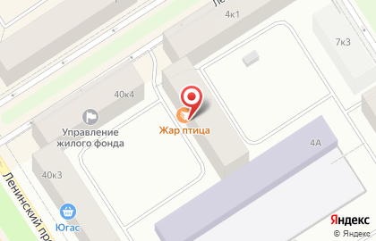Кондитерская №1 на улице Ленинградской на карте
