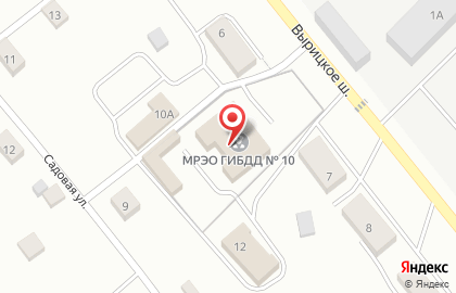 Мрэо # 10 Гибдд на карте