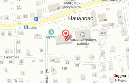 Многофункциональный центр автономное учреждение Астраханской области на улице Ленина в Началово на карте