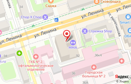 Кадровое агентство №1 на улице Ленина на карте