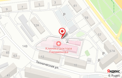 Аптека Каскад-3 на Технической улице на карте