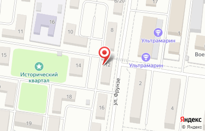 РТВ-Подмосковье на улице Фрунзе на карте