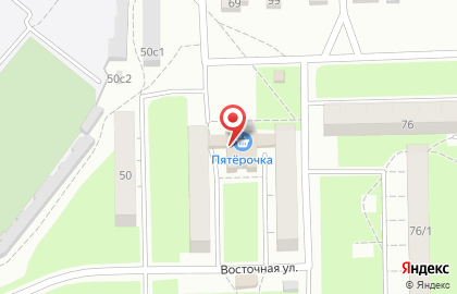 Продуктовый магазин во Владимире на карте