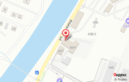 Магазин рыболовных принадлежностей Поплавок на улице Пушкина на карте
