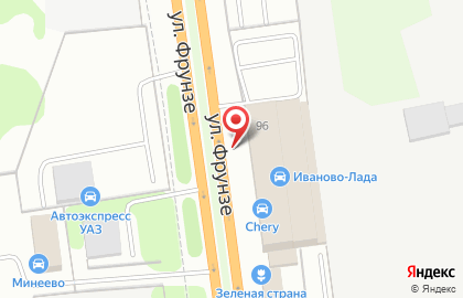 Автосалон Иваново-Лада на карте