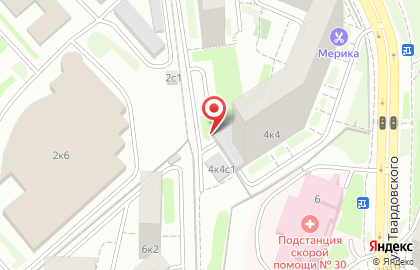 Пушистый Хвост на улице Твардовского на карте