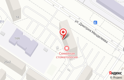 Ремонтно-монтажная компания Pro-Potolki на улице Дмитрия Менделеева на карте