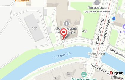 Иоанновский Ставропигиальный женский монастырь на карте